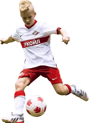 Information on how to become a football player at the Spartak Academy