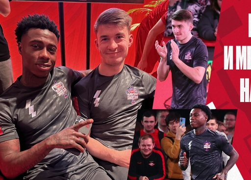 Promes and Melyoshin at the All-Star Game and Cup draw